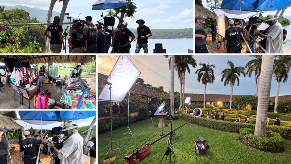 film in Nicaragua bilingual crew commercial