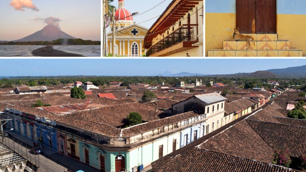 film location Nicaragua Granada colonial street